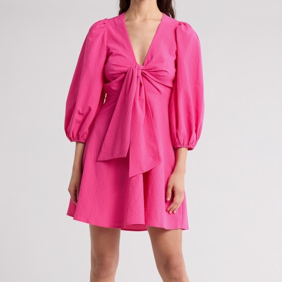 Ted Baker Jozelyn Knot Front Dress